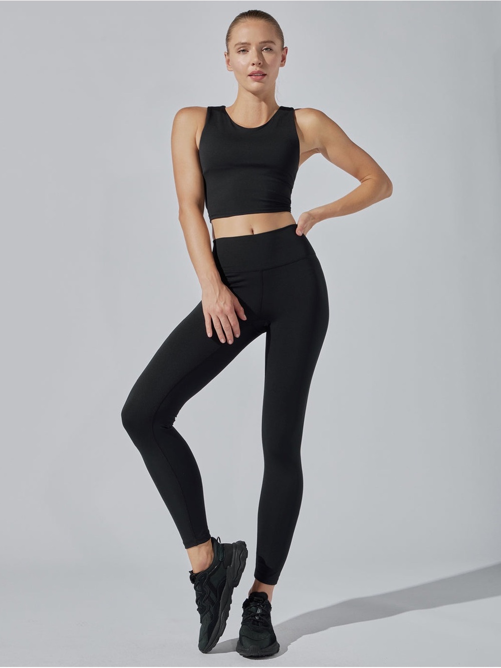 NWT Heroine Sport Vital Performance w/ Sculpting Support Leggings -Large- Black